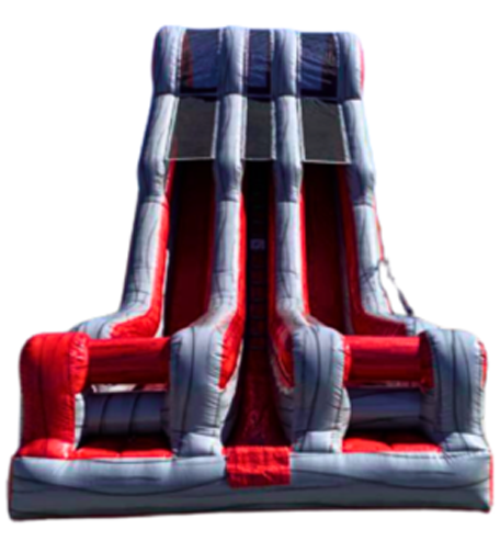 Dual Lane Inflatable Slide